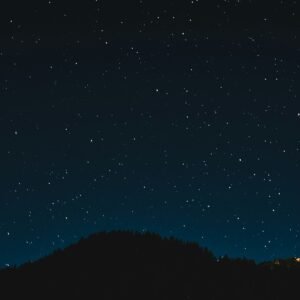 Sunset lamp projecting warm golden hour light - AuraHome